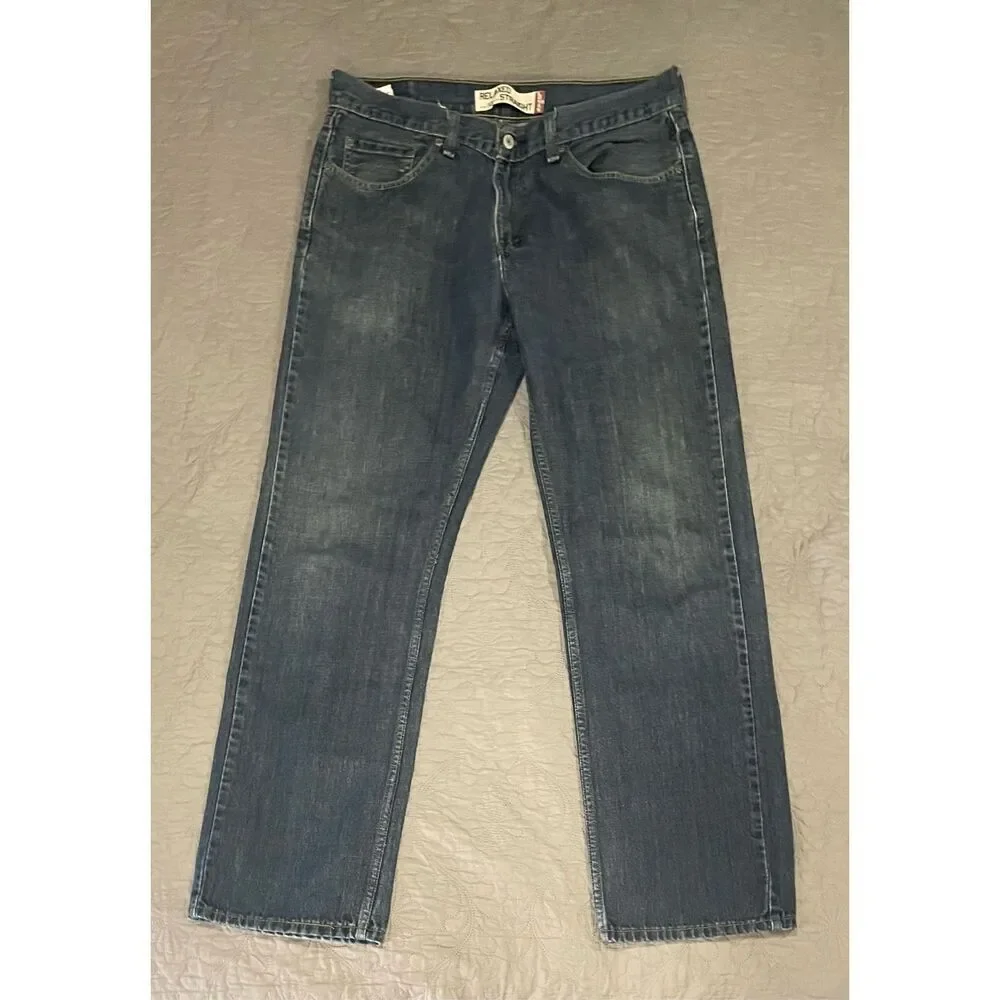 Levi’s Relaxed Straight Men’s Jeans 34x34 Dark Wash